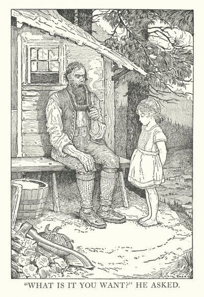 Illustration für Heidi von Johanna Spyri von Louis John Rhead
