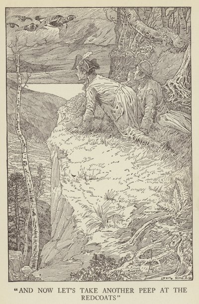 Illustration für Entführt von Robert Louis Stevenson von Louis John Rhead