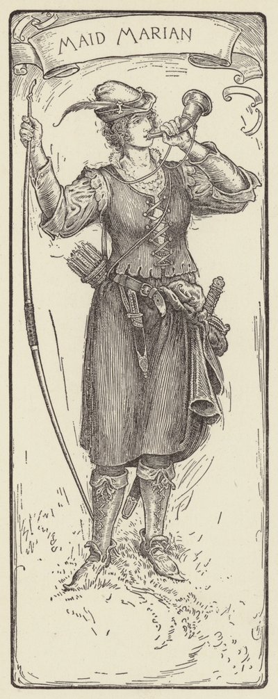 Maid Marian von Louis John Rhead