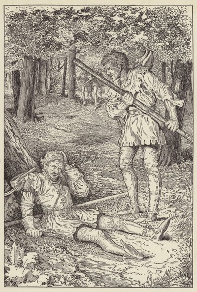 Meine Freiheit habe ich durch meinen Stab gewonnen und nicht durch deine Gnade von Louis John Rhead