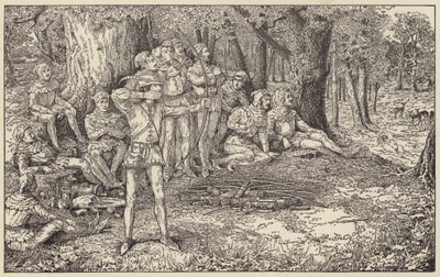 Denke daran, Prahler, dein Kopf ist gewettet von Louis John Rhead