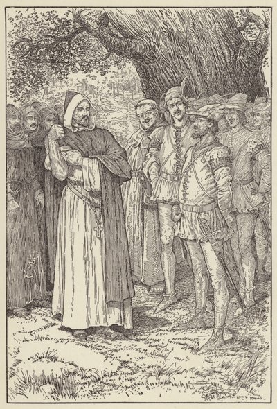 Der König begann, seinen Ärmel hochzukrempeln von Louis John Rhead
