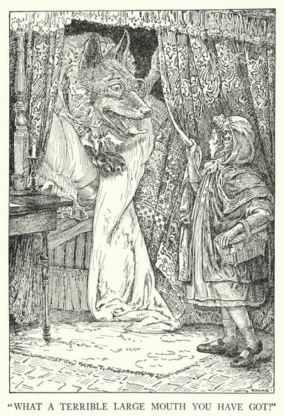 Was für einen schrecklich großen Mund du hast! von Louis John Rhead