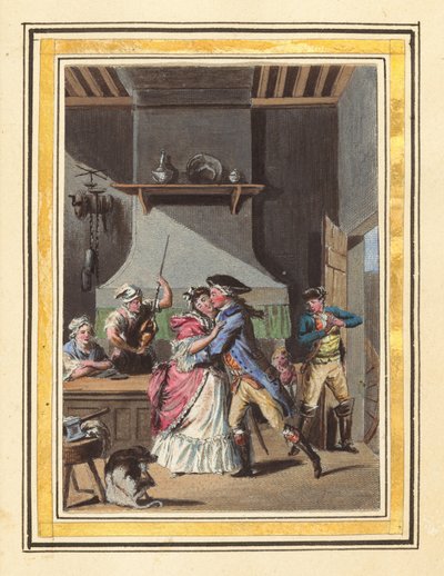 Geschichte von Manon Lescaut Band I, veröffentlicht 1797. Schöpfer: Louis-Joseph Lefevre, Jacques Joseph Coiny von Louis Joseph Lefevre, Jacques Joseph Coiny