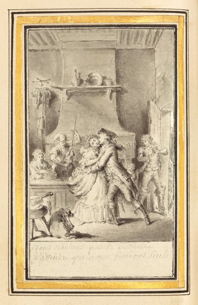 Wir haben nicht die Geduld zu warten, bis wir allein sind von Louis Joseph Lefevre