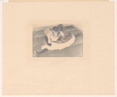 Tänzerin im Spagat von Louis Legrand (signed by artist)