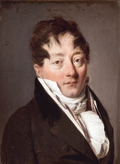 Porträt von Alexandre Balthazar Laurent Grimod de la Reynière (1758-1837) von Louis Leopold Boilly