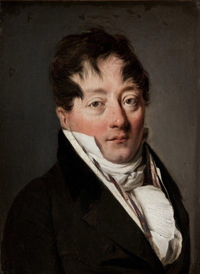 Porträt von Alexandre Balthazar Laurent Grimod de la Reynière 1758-1837 von Louis Leopold Boilly