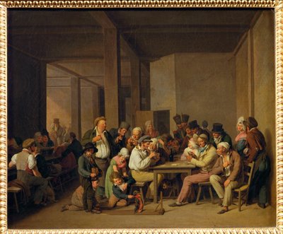 Szene in einem Wirtshaus von Louis Leopold Boilly