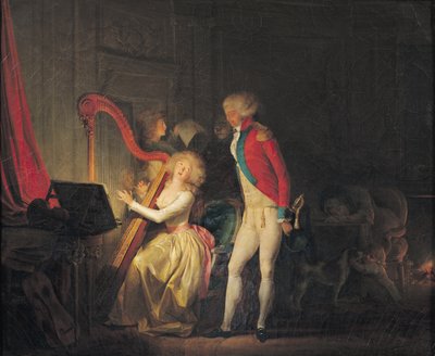 Das improvisierte Konzert oder Der Preis der Harmonie von Louis Leopold Boilly