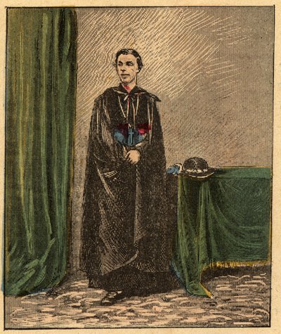 Louis-Gaston de Segur (1844-1879), französischer Bischof - Kupferstich aus 