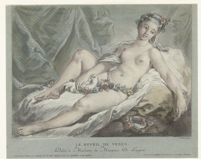 Venus erwacht von Louis Marin Bonnet