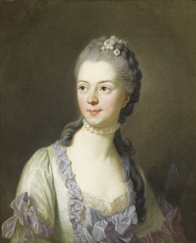 Porträt von Ekaterina Dmitrievna Golitsyna 1720-1761, geborene Cantemir, 1764 von Louis Michel van Loo