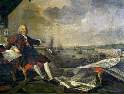 Porträt von Sebastião José de Carvalho e Melo von Louis Michel van and Vernet Claude Joseph Loo