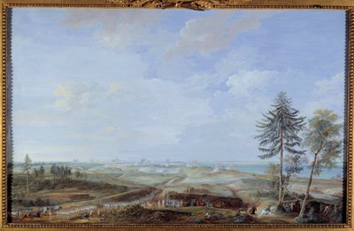 Unabhängigkeitskrieg der Vereinigten Staaten (1775-1783): Belagerung von Yorktown vom 6. bis 19. Oktober von Louis Nicolas van Blarenberghe