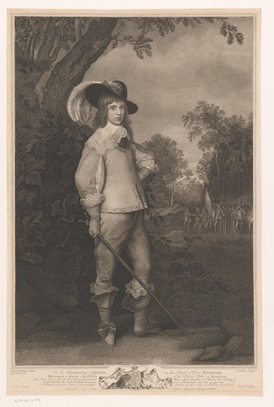 Porträt von Wilhelm II. von Oranien von Louis Sailliar
