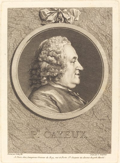 Philippe Cayeux von Louis Simon Lempereur after Charles Nicolas Cochin II