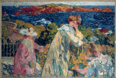 Frauen auf dem Balkon von Louis Valtat