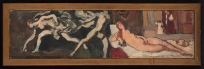 Studien nach Tizians Die Venus von Urbino und Guido Renis Das Rennen von Atalanta, entstanden während der Ausstellung "Italienische Kunst" im Petit Palais von Louis Valtat