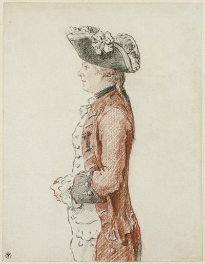 Porträt des Chevalier de Lézay von Louis de Carmontelle