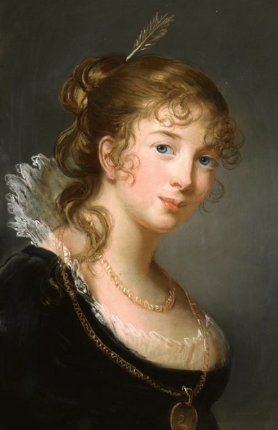 Prinzessin Frederica Dorothea Louise Philippine von Preußen 1770-1836, Gräfin Radziwill, ca. 1801 von Elisabeth Louise Vigee Lebrun