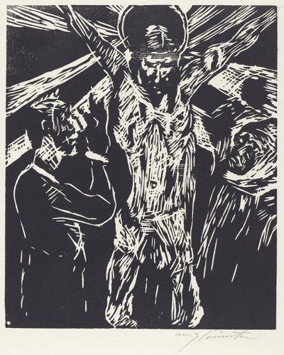 Die Kreuzigung, 1919 von Lovis Corinth