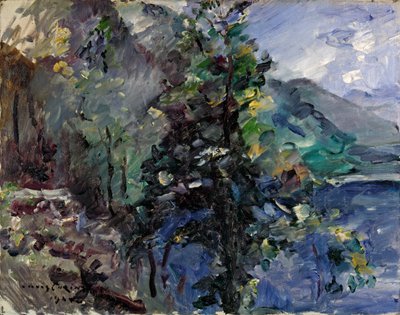 Jochberg am Walchensee von Lovis Corinth