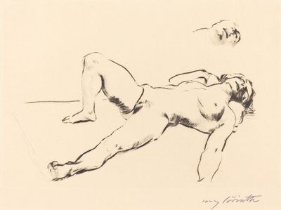 Liegender Weiblicher Akt II von Lovis Corinth