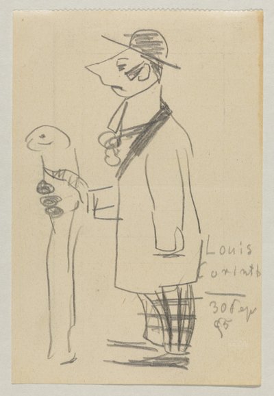 Lovis Corinth an Carl Strathmann von Lovis Corinth