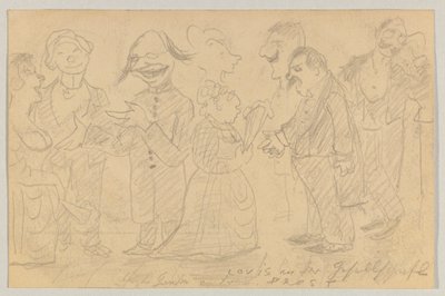 Lovis Corinth an Carl Strathmann: Postkarte, Poststempel 8. November 1899 von Lovis Corinth