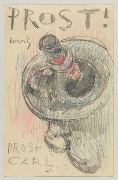 Lovis Corinth an Elly Strathmann: Postkarte, Poststempel 22. Mai 1911 von Lovis Corinth