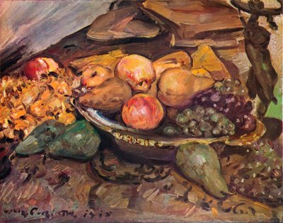 Stillleben mit Früchten, 20. Jahrhundert von Lovis Corinth