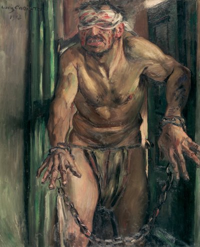 Der geblendete Samson von Lovis Corinth