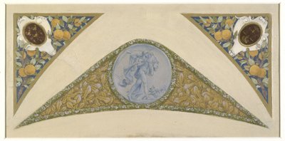 Skizze für die Festtreppe im Pariser Rathaus: Löwe, zwischen 1888 und 1898 von Luc Oliver Merson