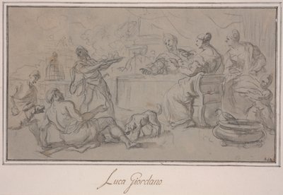 Bankett der Reichen von Luca Giordano