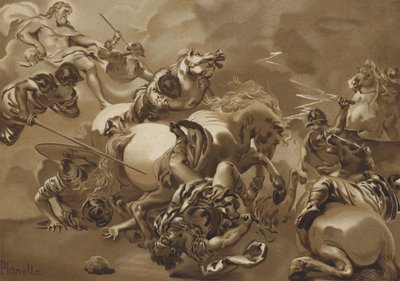 Der Tod des Julian Apostata von Luca Giordano