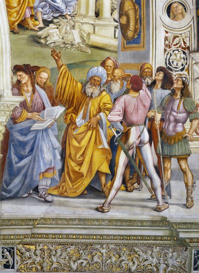 Apokalypse, aus dem Freskenzyklus Jüngstes Gericht von Luca Signorelli