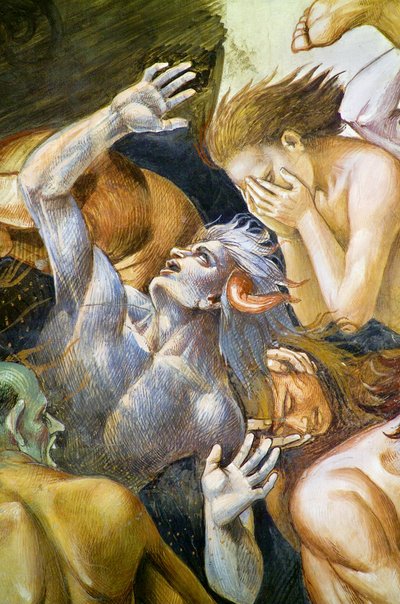 Verdammte in der Hölle, aus dem Freskozyklus Jüngstes Gericht von Luca Signorelli