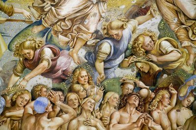 Erwählte, aus dem Freskozyklus Jüngstes Gericht von Luca Signorelli