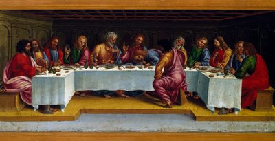 Geschichten von Christus, das letzte Abendmahl, von Luca Signorelli von Luca Signorelli