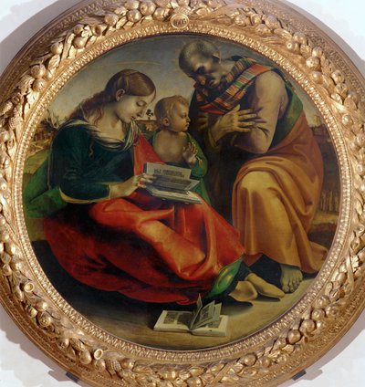 Die Heilige Familie von Luca Signorelli