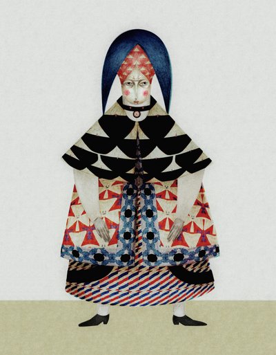 Verspielte Volksfigur von Luca di Napoli