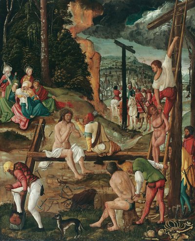 Vor der Kreuzigung Christi (Christus im Elend) von Lucas Cranach d. Ä.