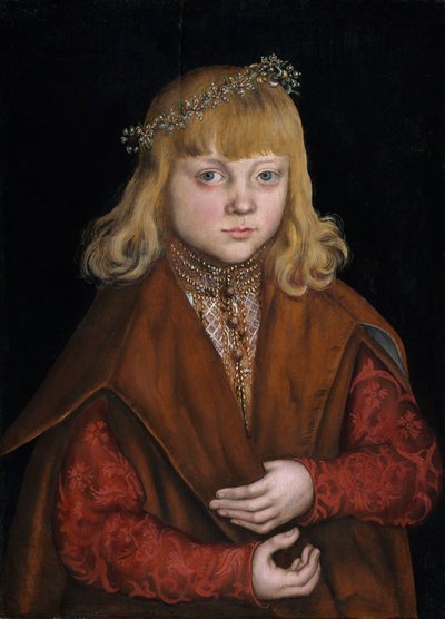 Ein Prinz von Sachsen von Lucas Cranach the Elder