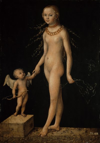 Venus und Amor von Lucas Cranach the Elder