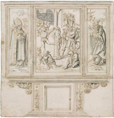Lucas Cranach Altarentwurf von Lucas Cranach the Elder