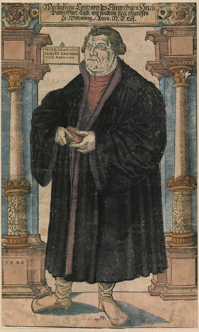 Luther 1546 von Lucas Cranach the Elder
