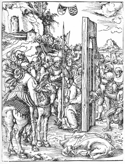 Das Martyrium des heiligen Matthäus von Lucas Cranach the Elder