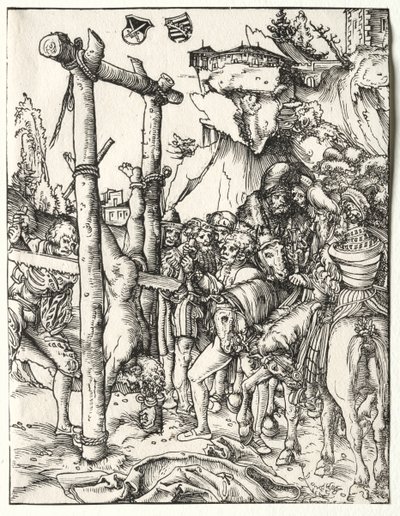 Martyrium des hl. Simeon, ca. 1510-15 von Lucas Cranach the Elder