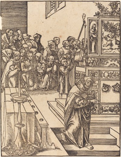 Heiliger Johannes der Evangelist von Lucas Cranach the Elder